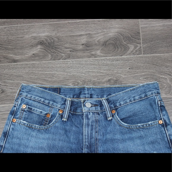 Levi Strauss jean denim shorts size 31 floral - Picture 4 of 11